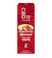 CBD Vape Disposable Strawberry Banana 2 Gram