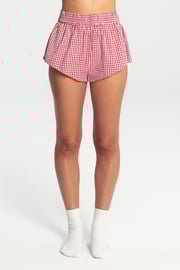 AMES SHORT CHERRY/WHITE
