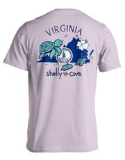 VIRGINIA TURTLES COMFORT COLORS TEE (PRINTED TO ORDER)
