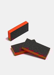 Slim Sanding Block- Black/Orange