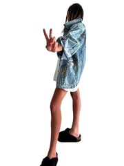 Jeep x W+G: Painted Denim Jacket!