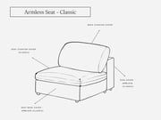 Cover Set - Armless Seat (Storage)