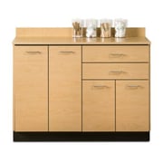 Clinton 48" Base Cabinet with 4 Doors and 2 Drawers