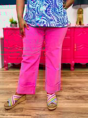 Camellia High Rise Wide Leg Jeans
