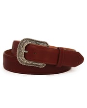 Men's Leather Western Belt
