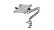 Height adjustable laptop mount arm