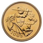 2005 Elizabeth II Gold Sovereign 