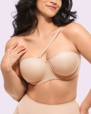 Convertible Balconette Push Up Bra