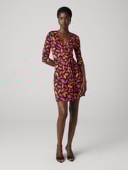 Julian Silk Jersey Wrap Dress