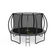 14' Trampoline Round With Safety Net JumpYeti