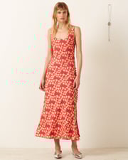 Adele Crimson Clover Dress