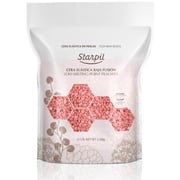 Starpil Pink Beads Film Wax - Stripless Hard Wax from Spain / 5 Lb Bag