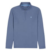 PERFORMANCE COMFORT QUARTER ZIP - MEDIEVAL BLUE