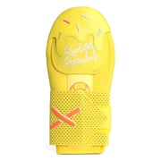 gold ribbon childhood cancer awareness sliding mitt