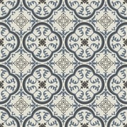 IVC Soho Blue and Gold Residential Vinyl Sheet, Sold by 13.2 ft. Wide x Custom Length