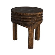 Solano Carved Stool