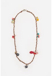 PRECIOUS PEARL CHARM NECKLACE