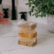 Citrus Mint Goat Milk Soap Scrap (1 lb.)