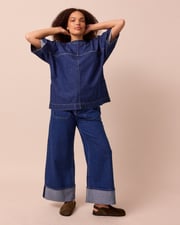 Teddi Mid Blue Wash Denim Jeans