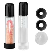 Bestvibe 5 Pressure Adjustable Pressure 3 Replacement Heads Electric Penis Pump