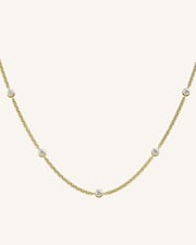 5 Birthstone Necklace