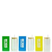 16oz SUBLIMATABLE GLOW GLASS CAN TUMBLERS