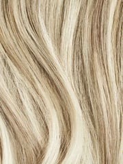 16" Seamless Mocha Brown Balayage Clip-Ins (160g)