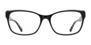 Glasses Direct ™ -Crishell - Rectangle Grey Frame Glasses For Women | Glasses Direct