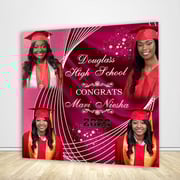 High School Graduation Party Backdrop Idea