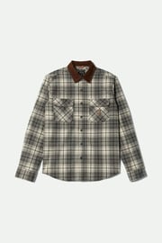 Builders Bowery Performance Flannel - Off White/Black