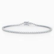 DB Classic eternity line round brilliant diamond bracelet
