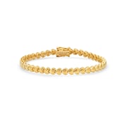 Heart Tennis Bracelet