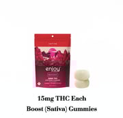 Live Rosin 30 mg Delta 9 THC Gummies for Boost - Sativa-Infused Raspberry