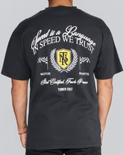 SPEED IS A LANGUAGE OVERSIZED BOX TEE