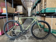 #CM1001– 4130 Single Speed – Matte Olive – 55cm (Used-Good Condition)