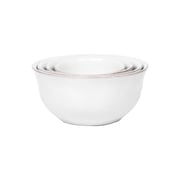 Puro Nesting Prep Bowl Set/4pc - Whitewash