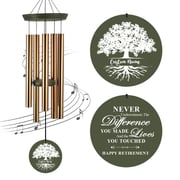 Astarin Personalized Wind Chimes for Retirement,Happy Retirement WindChimes Gifts-013