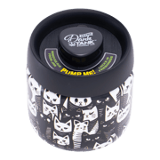 Dank Tank Vacuum Glass Jar | Black & White Cats