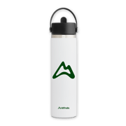 AllTrails × Hydro Flask 24 oz. Bottle with Flex Straw Cap - White