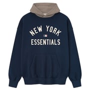 Men's New York Yankees Fear of God x MLB Navy/Heather Gray Sport Fit Hoodie