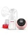 Luv Lap LuvLap Adore Electric Breast Pump with 2-Phase Stimulation & Expression, Digital Touch Screen, Runs on Direct Power, BPA-Free, 2 Free Breast Pads, One Year Warranty  White