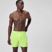 Men's Solid The Lookout Volley 16" Swim Trunks Yellow