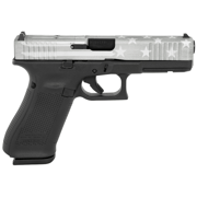Glock G22 Gen5 40 S&W Worn Flag Cerakote Semi Automatic Handgun