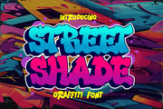 Street Shade - 3d Layered Graffiti Font