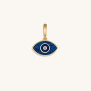Enlightened Soul Lapis Lazuli Evil Eye Engravable Charm