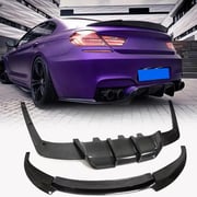 BMW 6 Series F06 F12 F13 M6 Front Bumper Lip Rear Bumper Diffuser Carbon Fiber