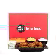 All Set! Meal Box 8 Piece Fried Chicken with Sides (Hot Avail 3pm -7 pm)