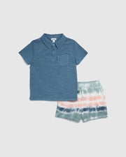Toddler Boy Sunday Short Set
