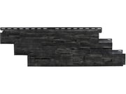 NovikStone DS Dry Stack Faux Stone Siding Panels- Case of 10 - Onyx