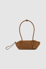 Breeze Baguette Suede Dark Teak